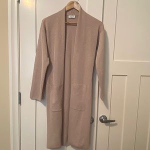 Babaton LANCE cardigan size small. Note this is the linen light version.